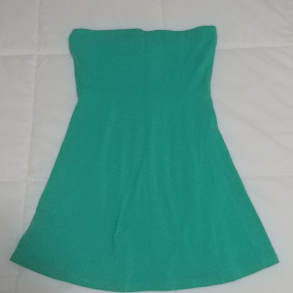 cotton tube top dress